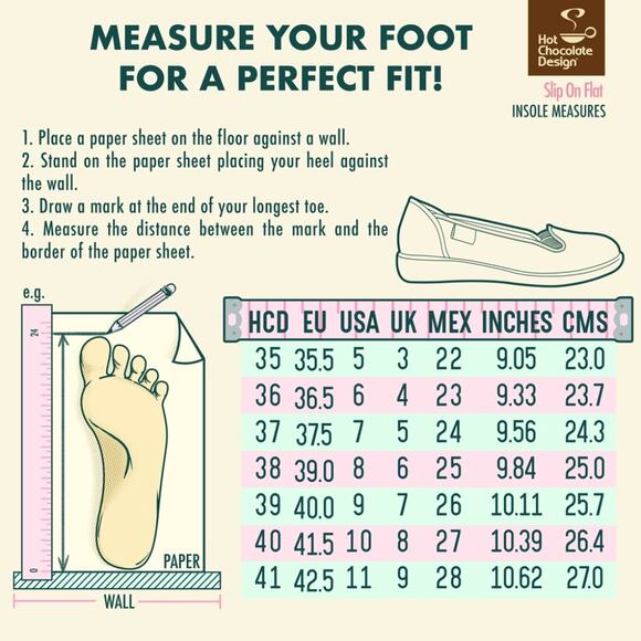 Hot Chocolate Design Flats - Fallen Angels, size 37 - Picture 11 of 11